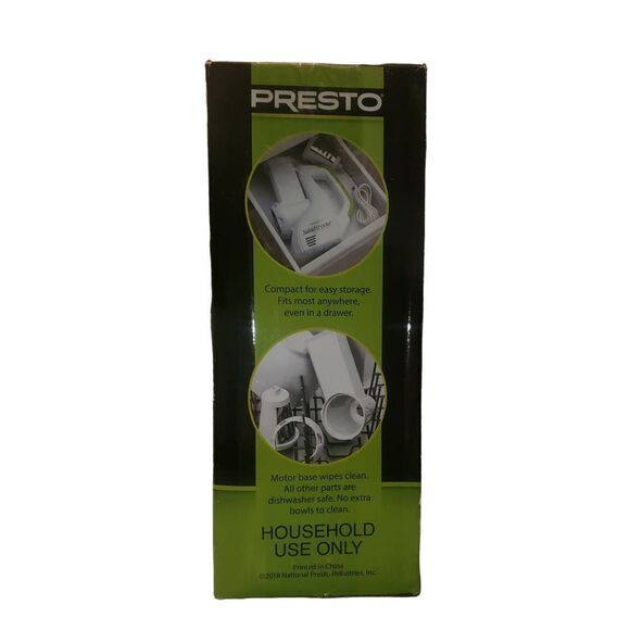 Presto 02910 Salad Shooter Electric Slicer/Shredder - Picture 3 of 3